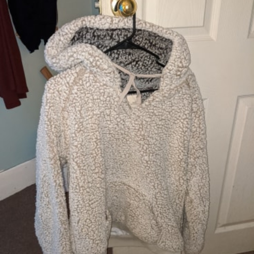 Fuzzy hoodie